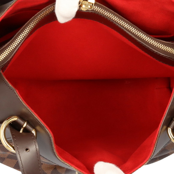 LOUIS VUITTON Sistine GM Damier Shoulder Bag Canvas N41540 Brown - Picture 6 of 16